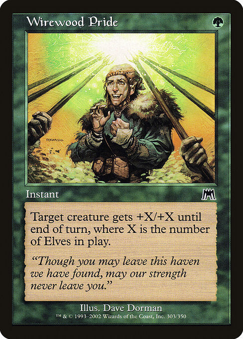 Wirewood Pride (303) [Onslaught]