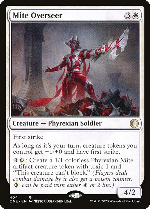 Mite Overseer (404) [Phyrexia: All Will Be One]