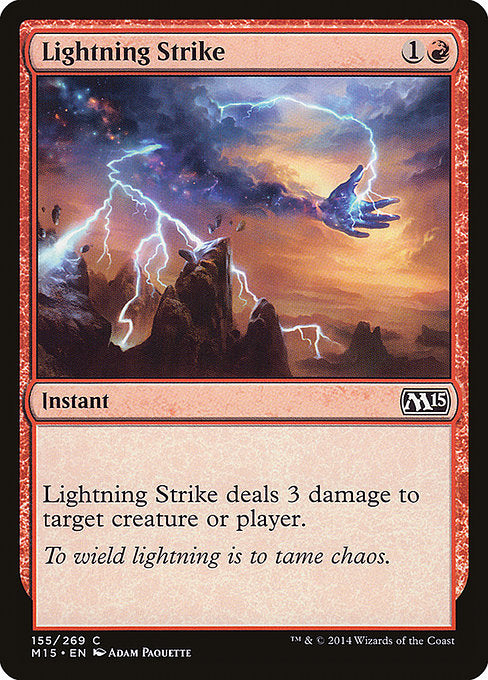 Lightning Strike (155) [Magic 2015]