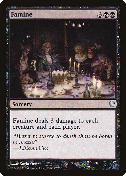 Famine (77) [Commander 2013]