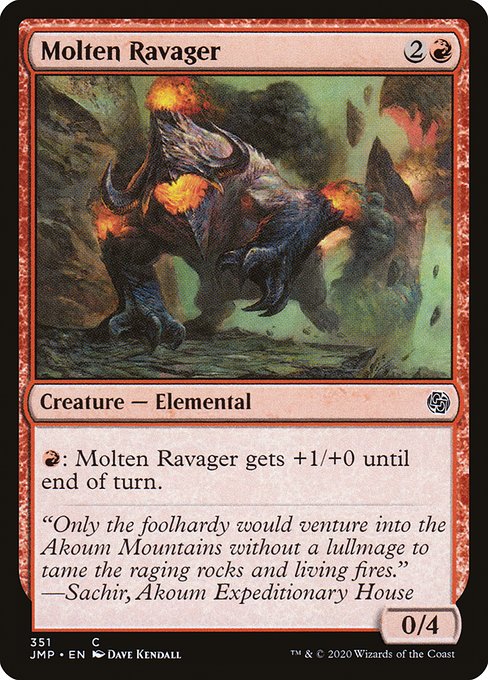 Molten Ravager (351) [Jumpstart]