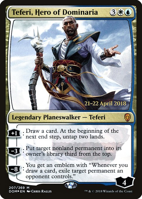 Teferi, Hero of Dominaria (207s) [Dominaria Promos]