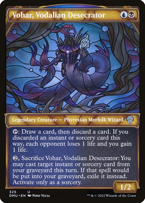 Vohar, Vodalian Desecrator (325) [Dominaria United] [Showcase]