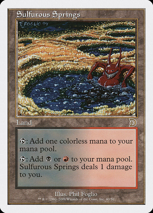 Sulfurous Springs (40) [Deckmasters]