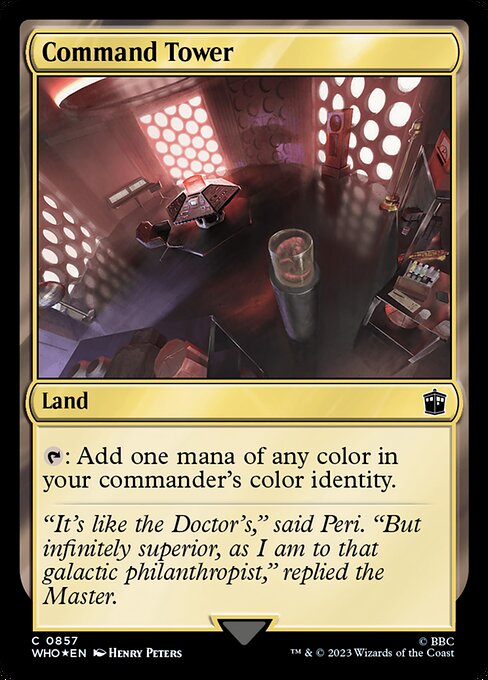 Command Tower (857) [Doctor Who]