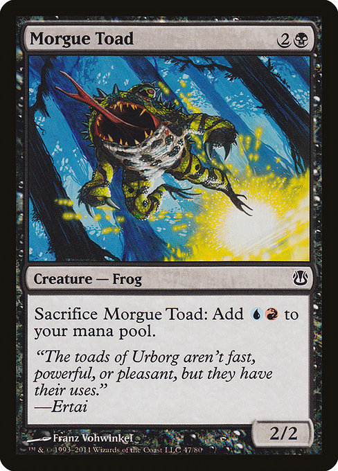 Morgue Toad (47) [Duel Decks: Ajani vs. Nicol Bolas]