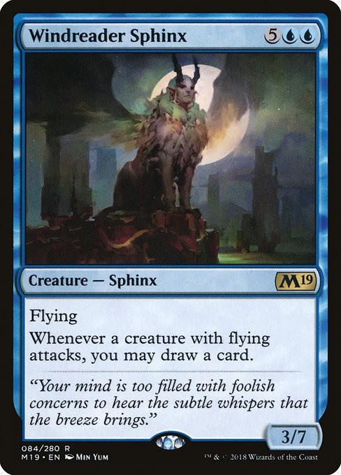 Windreader Sphinx (84) [Core Set 2019]