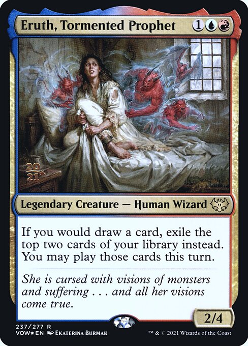 Eruth, Tormented Prophet (237s) [Innistrad: Crimson Vow Promos]