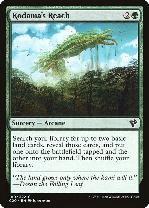 Kodama's Reach (180) [Commander 2020]