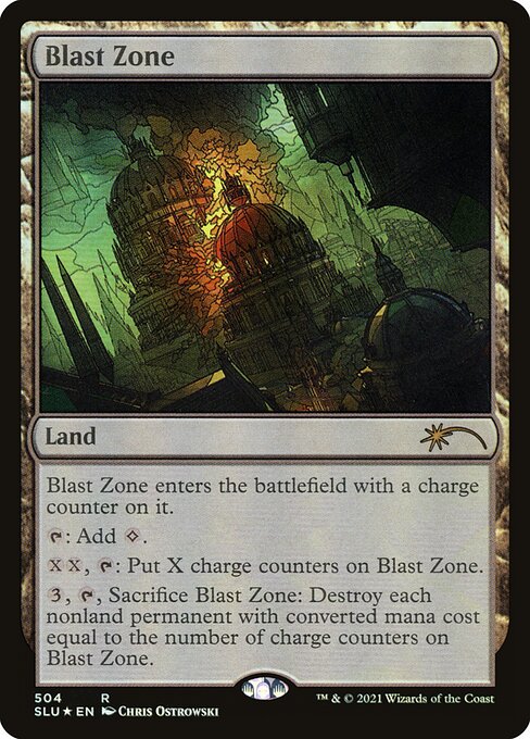 Blast Zone (504) [Secret Lair: Ultimate Edition]