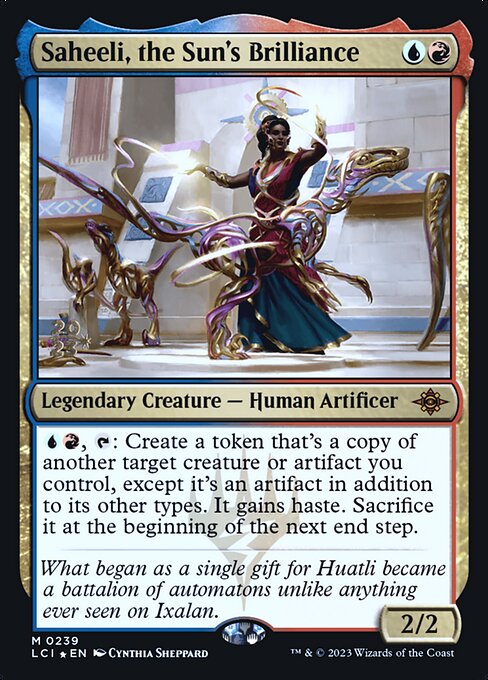 Saheeli, the Sun's Brilliance (239s) [The Lost Caverns of Ixalan Promos]