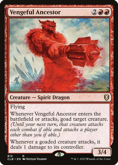 Vengeful Ancestor (812) [Commander Legends: Battle for Baldur's Gate]