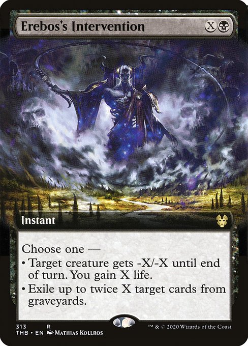 Erebos's Intervention (313) [Theros Beyond Death] [Extended Art]