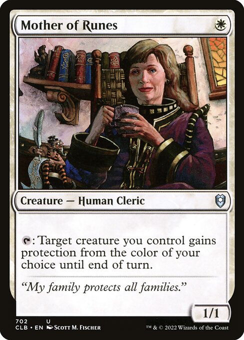 Mother of Runes (702) [Commander Legends: Battle for Baldur's Gate]