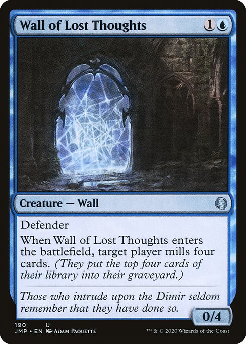 Wall of Lost Thoughts (190) [Jumpstart]
