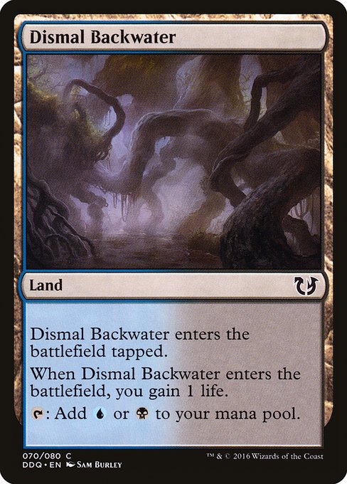 Dismal Backwater (70) [Duel Decks: Blessed vs. Cursed]