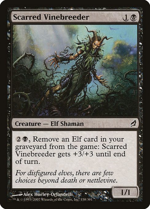 Scarred Vinebreeder (138) [Lorwyn]