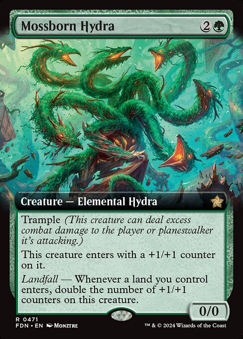 Mossborn Hydra (471) [Foundations]