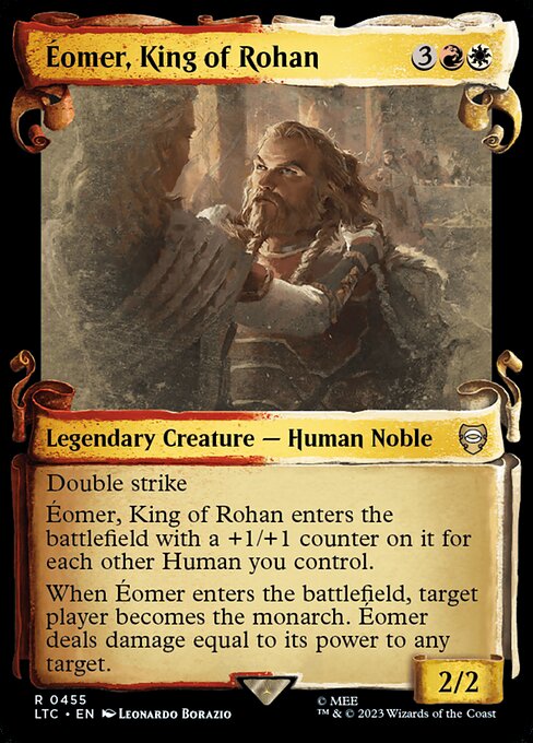 Éomer, King of Rohan (455) [Tales of Middle-earth Commander] [Showcase]