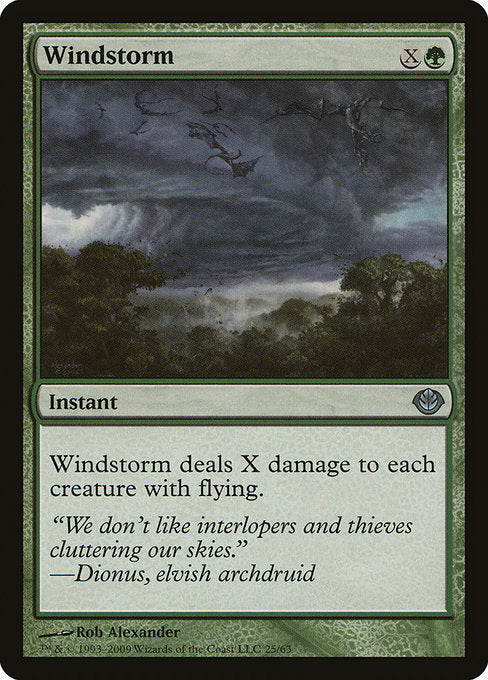 Windstorm (25) [Duel Decks: Garruk vs. Liliana]