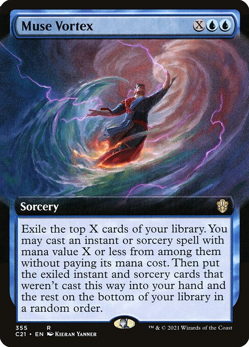 Muse Vortex (355) [Commander 2021] [Extended Art]