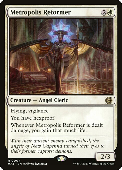 Metropolis Reformer (4) [March of the Machine: The Aftermath]