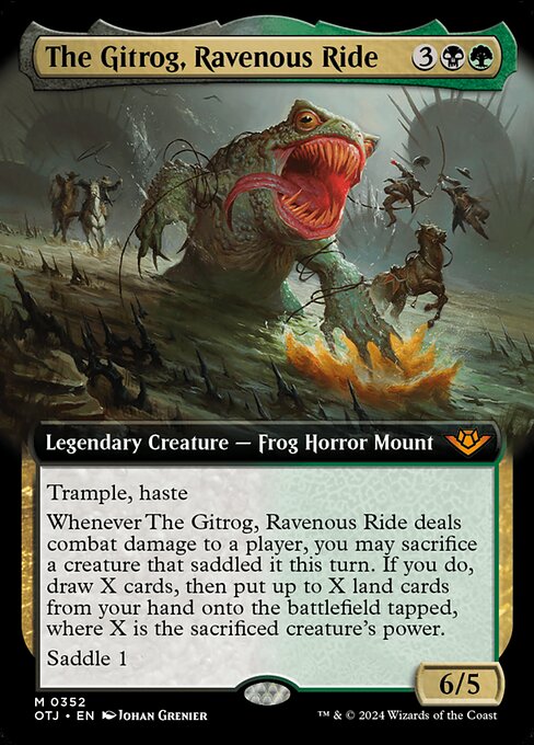 The Gitrog, Ravenous Ride (352) [Outlaws of Thunder Junction]