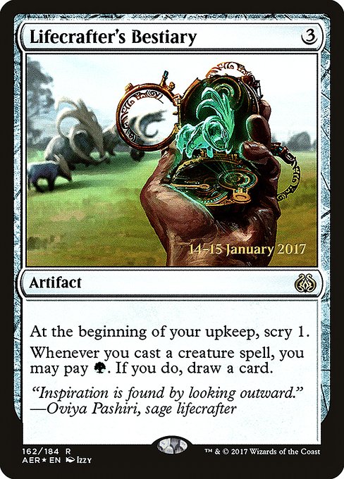 Lifecrafter's Bestiary (162s) [Aether Revolt Promos]