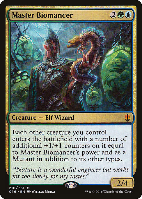 Master Biomancer (210) [Commander 2016]