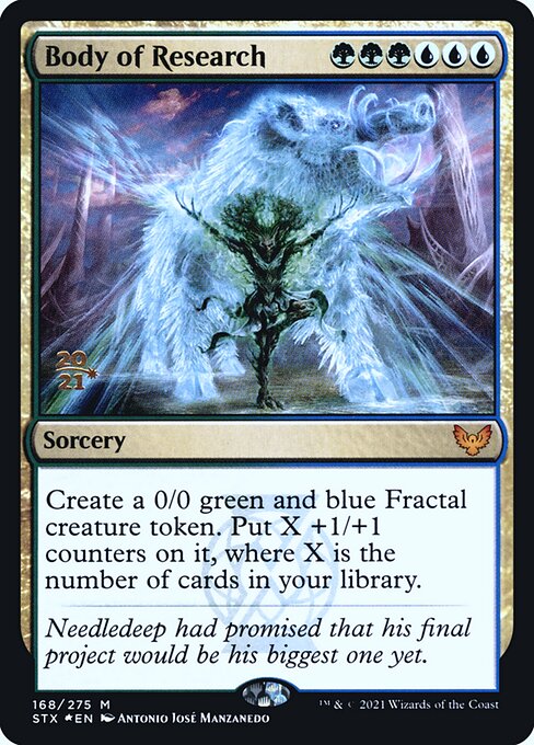 Body of Research (168s) [Strixhaven: School of Mages Promos]
