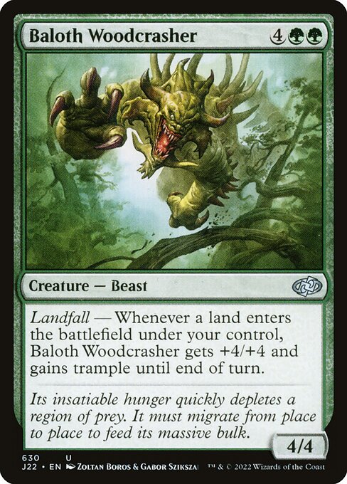 Baloth Woodcrasher (630) [Jumpstart 2022]