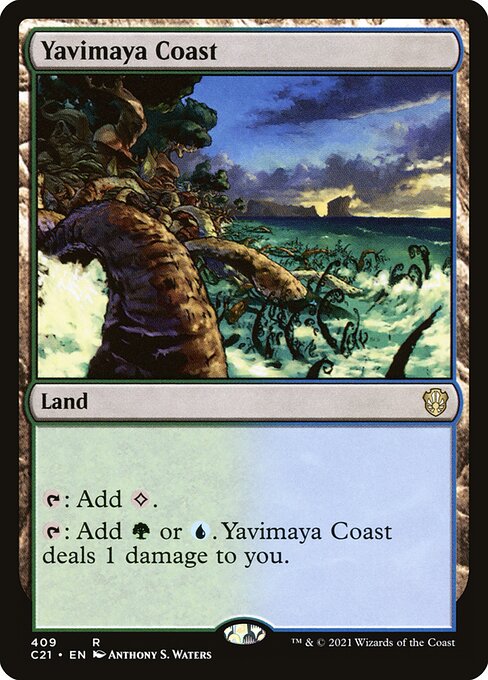 Yavimaya Coast (409) [Commander 2021]