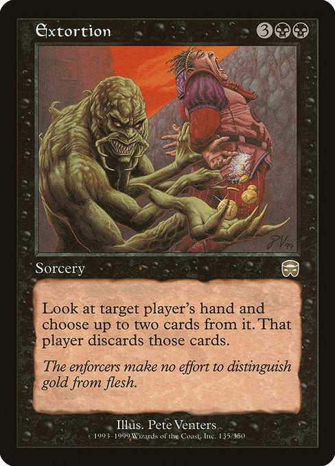 Extortion (135) [Mercadian Masques]