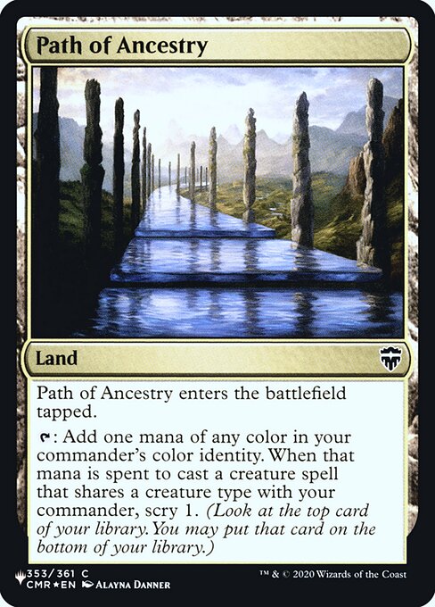 Path of Ancestry (CMR-353) [The List]