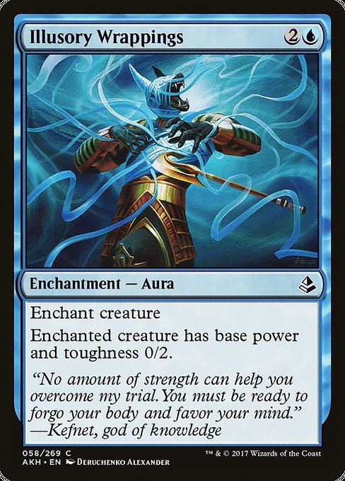 Illusory Wrappings (58) [Amonkhet]