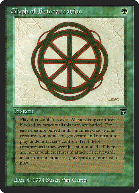 Glyph of Reincarnation (189) [Legends]