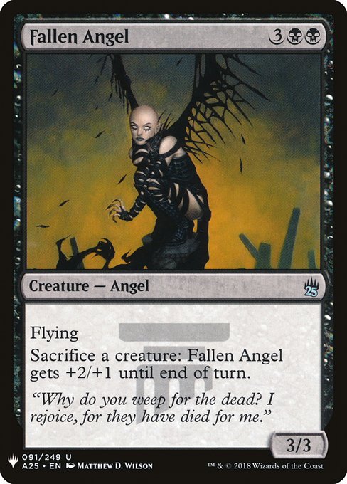 Fallen Angel (A25-91) [The List]