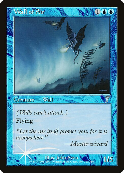 Wall of Air (111★) [Seventh Edition]