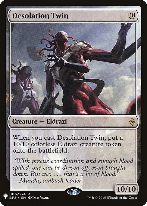Desolation Twin (BFZ-6) [The List]