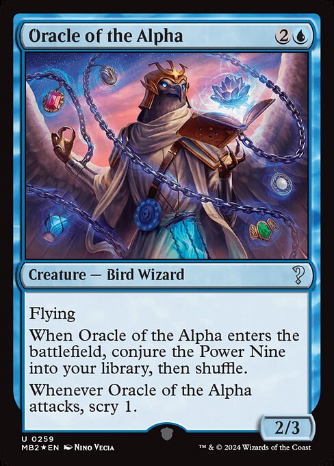 Oracle of the Alpha (259) [Mystery Booster 2]