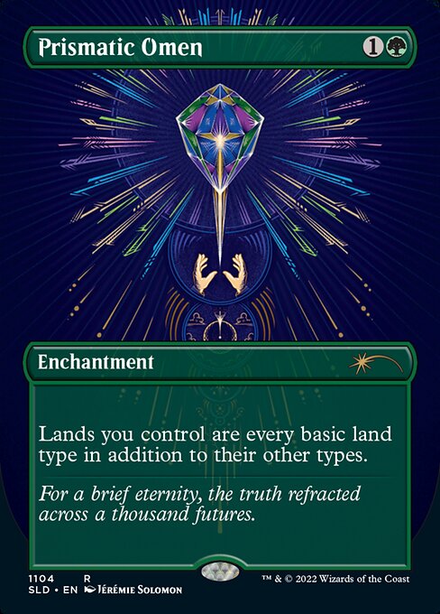 Prismatic Omen (1104) [Secret Lair Drop] [Borderless]