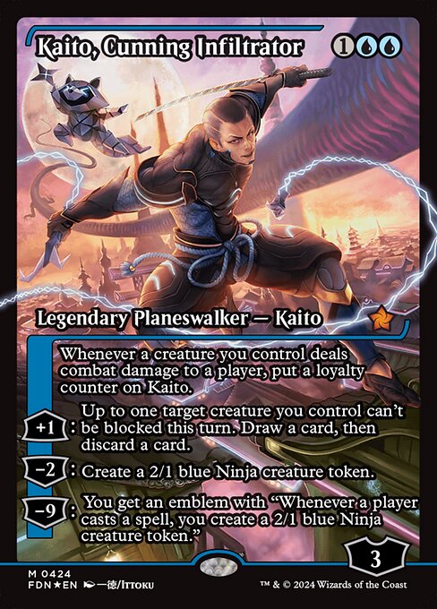 Kaito, Cunning Infiltrator (424) [Foundations]
