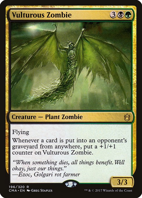 Vulturous Zombie (196) [Commander Anthology]