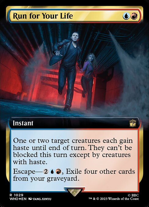Run for Your Life (1029) [Doctor Who] [Extended Art]