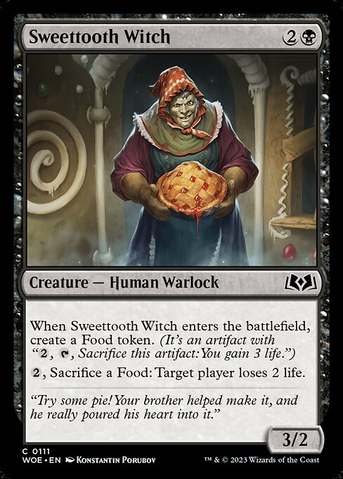 Sweettooth Witch (111) [Wilds of Eldraine]