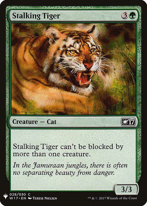 Stalking Tiger (W17-28) [The List]
