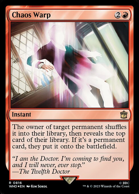 Chaos Warp (816) [Doctor Who]