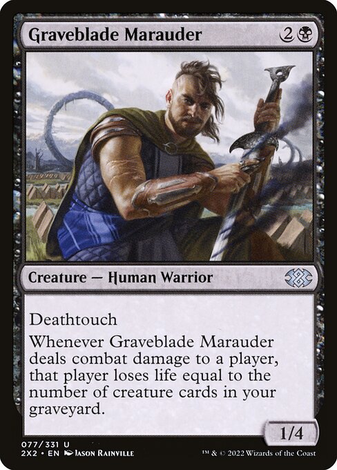 Graveblade Marauder (77) [Double Masters 2022]