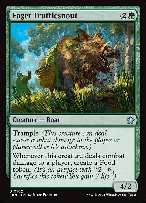 Eager Trufflesnout (102) [Foundations]