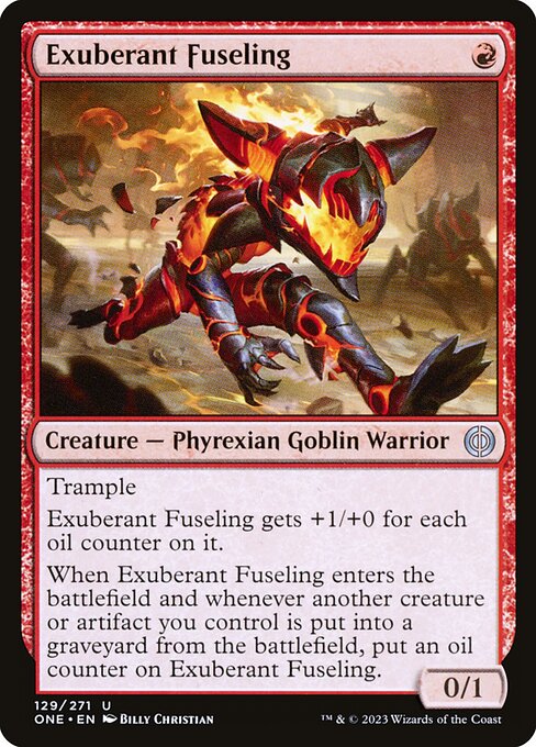 Exuberant Fuseling (129) [Phyrexia: All Will Be One]